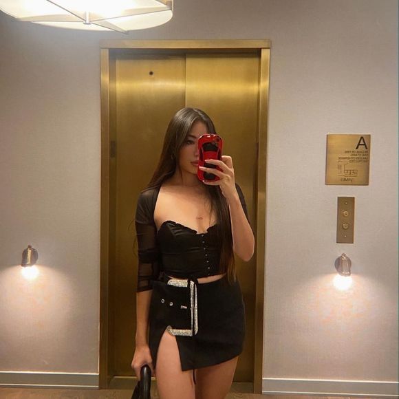 NWT 2022 BUCKLE RHINESTONE BELT MINI SKIRT BLOGGERS FAVORITE 😍 ♥️ - Picture 12 of 13